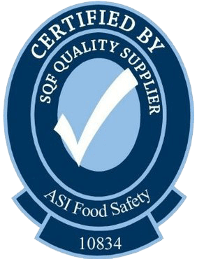 Certified by ASI Food Safety SQF Quality Supplier